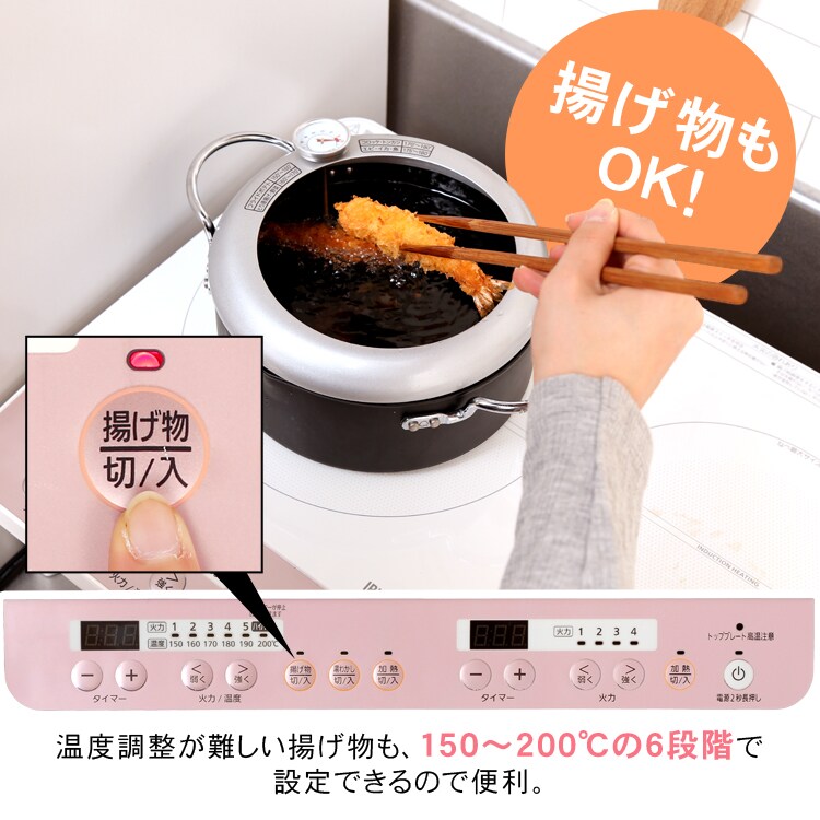 揚げ物もOK