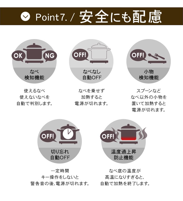 5つの安全機能