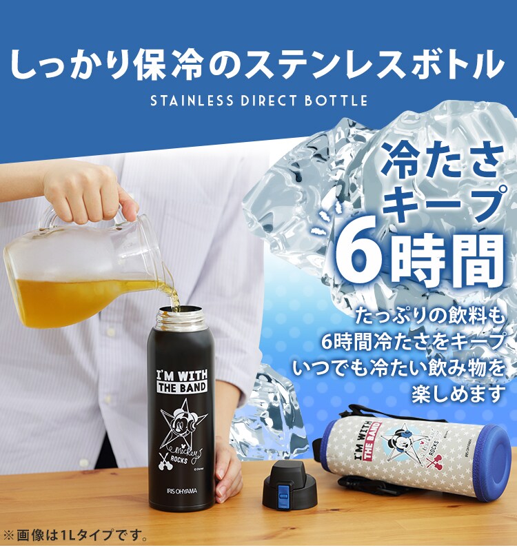 【訳あり】ステンレスケータイボトルダイレクトボトル DB-600D プー9