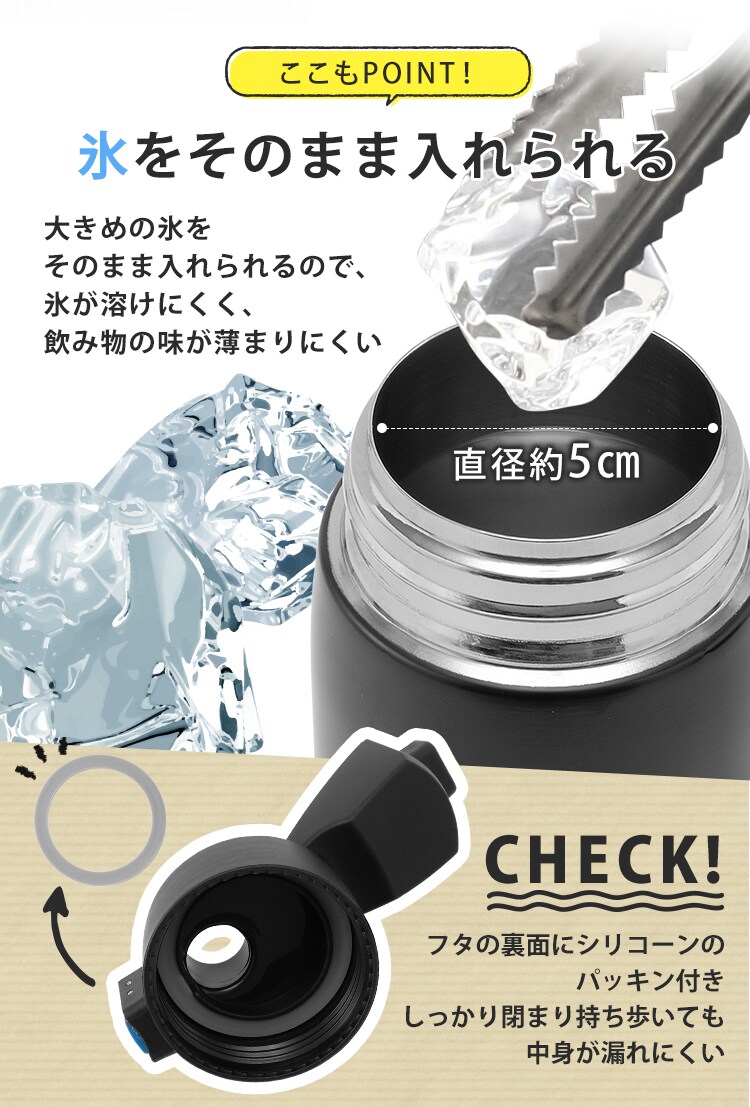 【訳あり】ステンレスケータイボトルダイレクトボトル DB-600D プー11