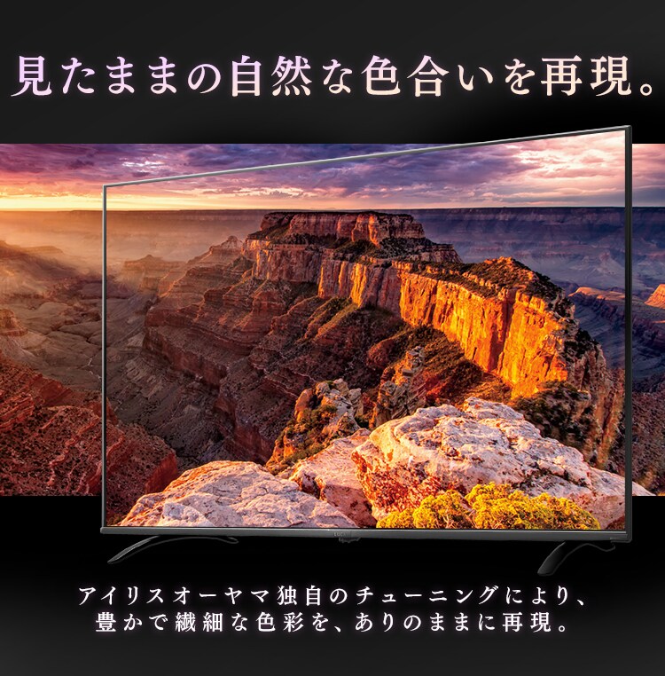 LUCA 4K対応液晶テレビ 43インチ LT-43B6205
