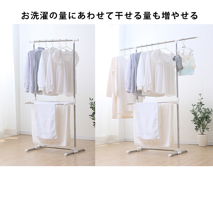 お布団もしっかり干せる