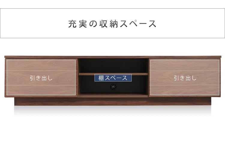 ボックステレビ台 180cm BTS-SD180U 全2色14