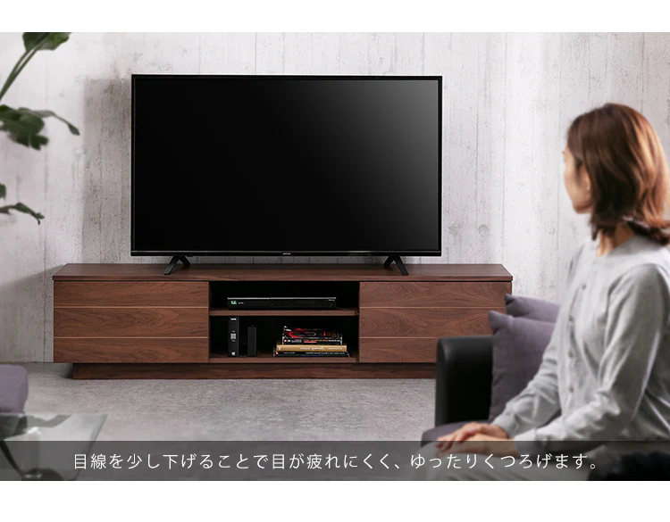 ボックステレビ台 180cm BTS-SD180U 全2色21