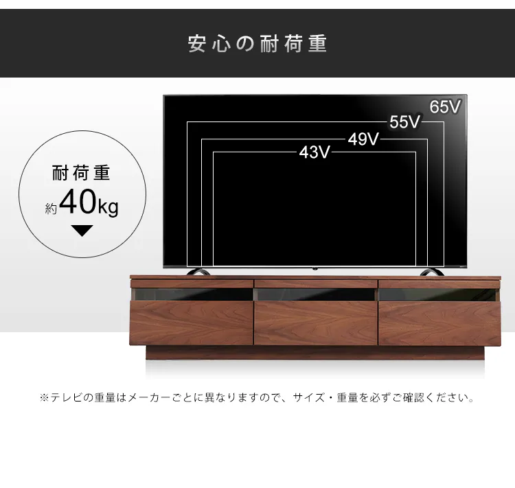 ボックステレビ台 180cmBTS-GD180U 全2色27