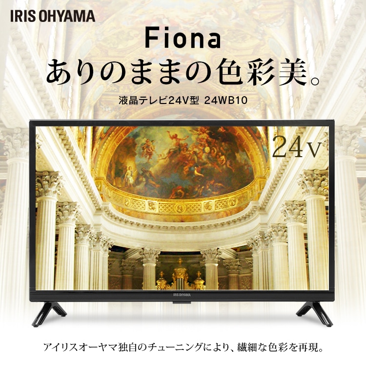 アイリスオーヤマ ハイビジョン液晶テレビ 24型 24インチ TV 24WB10