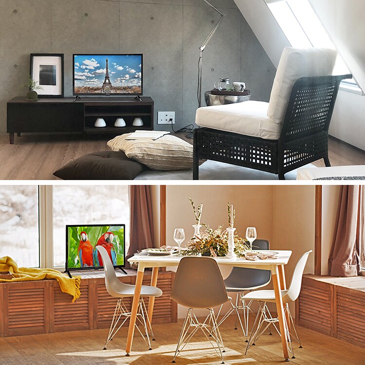 【訳あり】液晶テレビ 24V 24WB10 ブラック 2