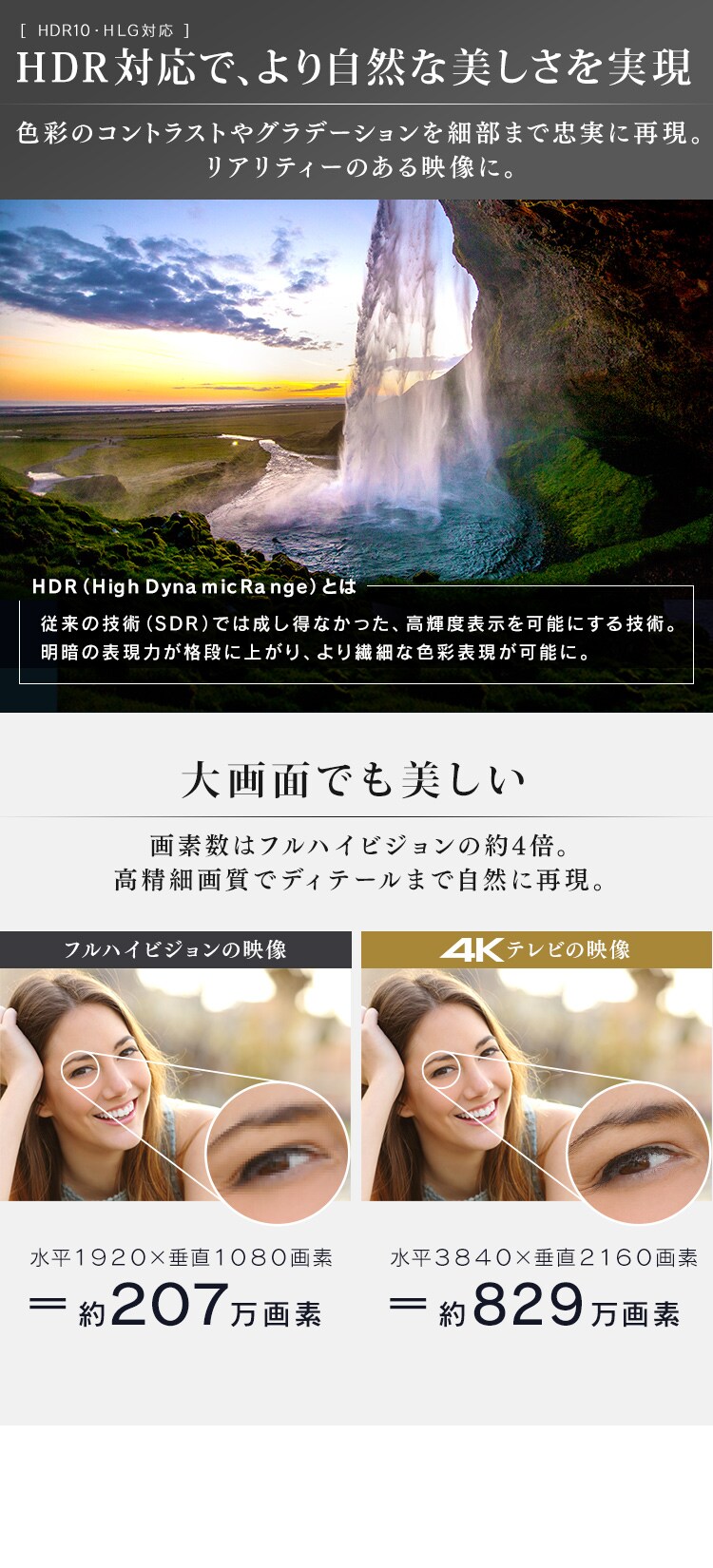 4Kチューナー内蔵液晶テレビ 65インチ ブラック 65XUB30 4Kチューナー内蔵液晶テレビ 65インチ ブラック 65XUB30
