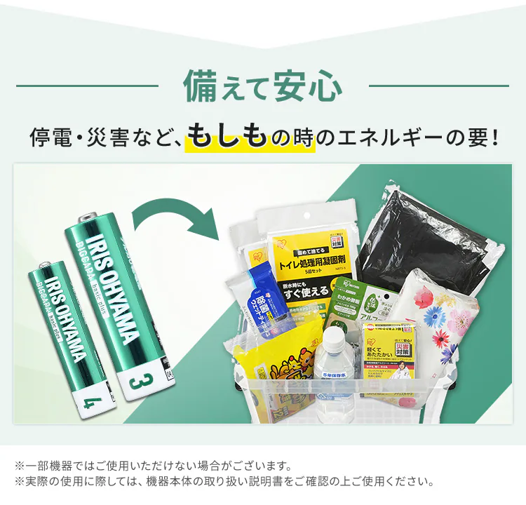 【メール便】【44本セット】 アルカリ乾電池 単3形 (24本) LR6Bbp/8S 単4形 (20本) LR03Bbp/10S BIGCAPA basic+【代引き不可】6