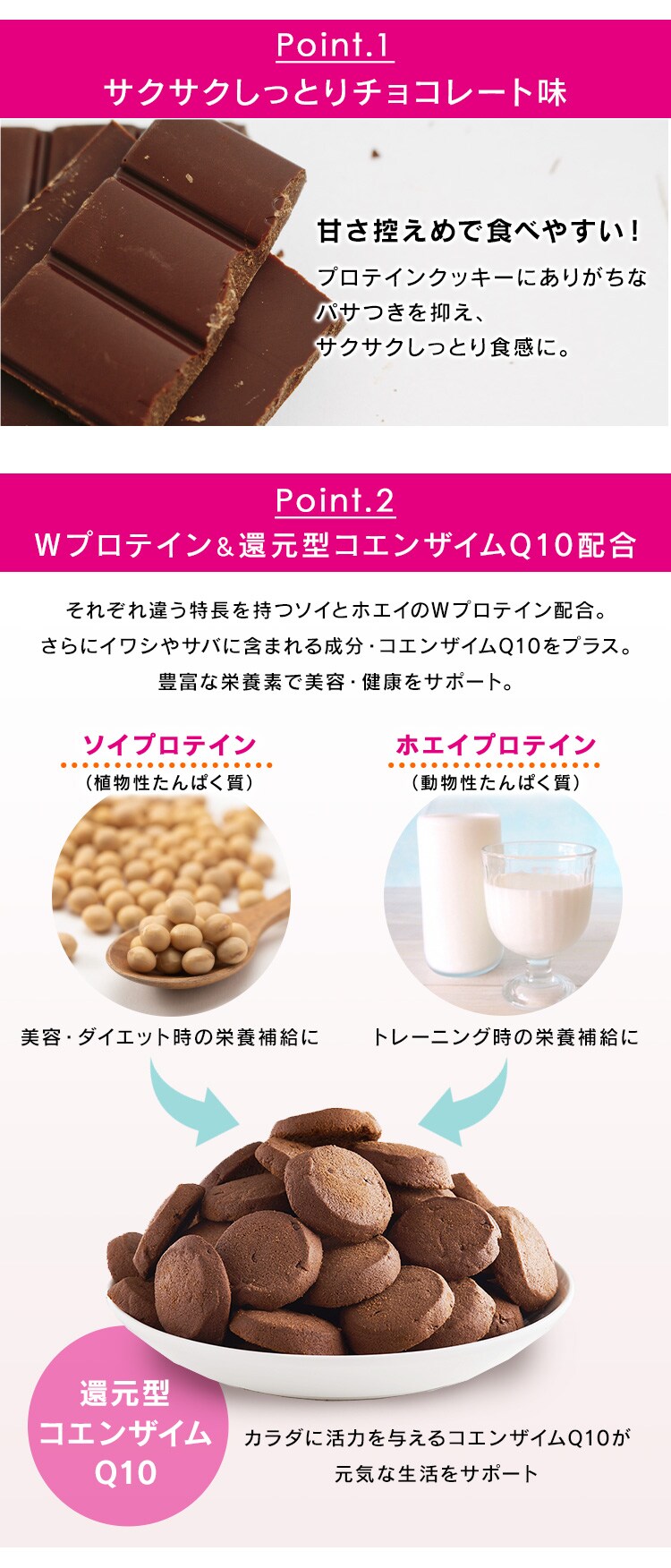 プロテインクッキー チョコ味 250g プラザマーケット H アイリスプラザ アイリスオーヤマ公式通販サイト