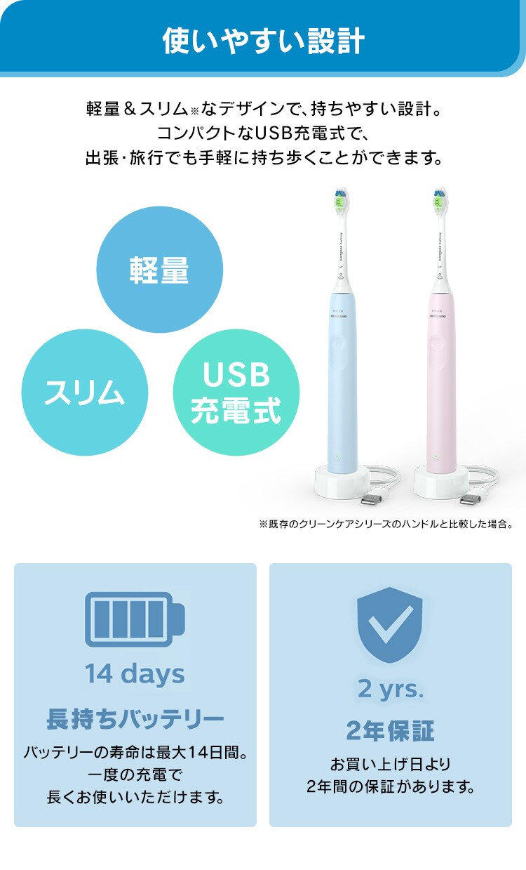 フィリップス ソニッケアー 本体 ライトブルー【プラザマーケット】5