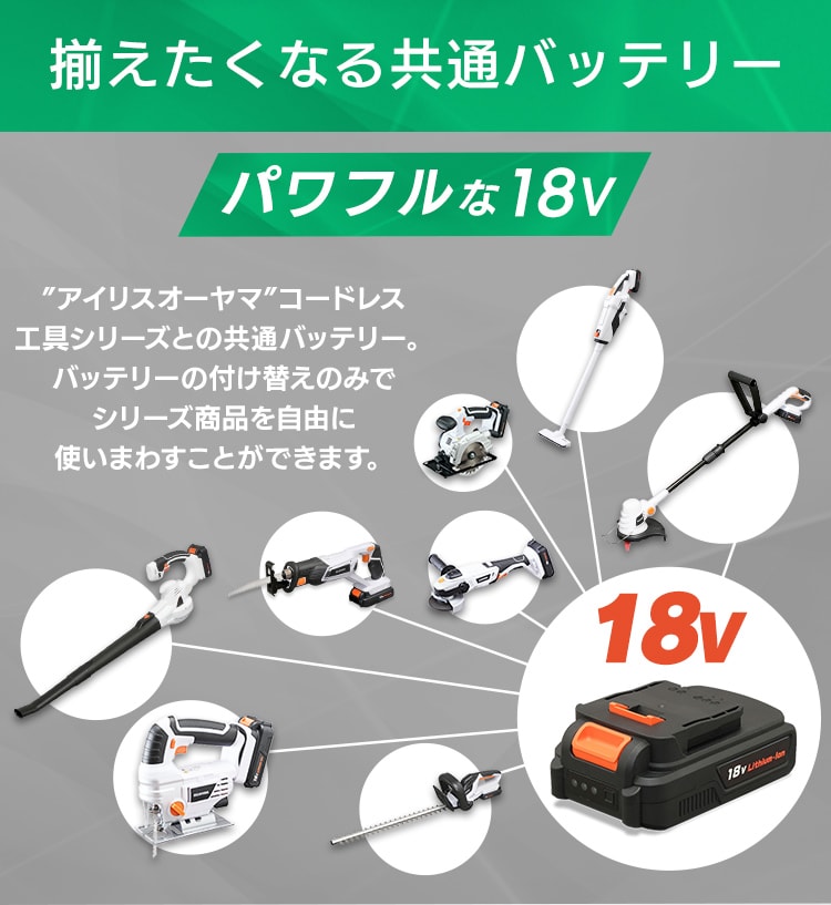 掃除機 コードレス 紙パック式 2way 18V 充電式 バッテリー付き JCL18 ホワイト5