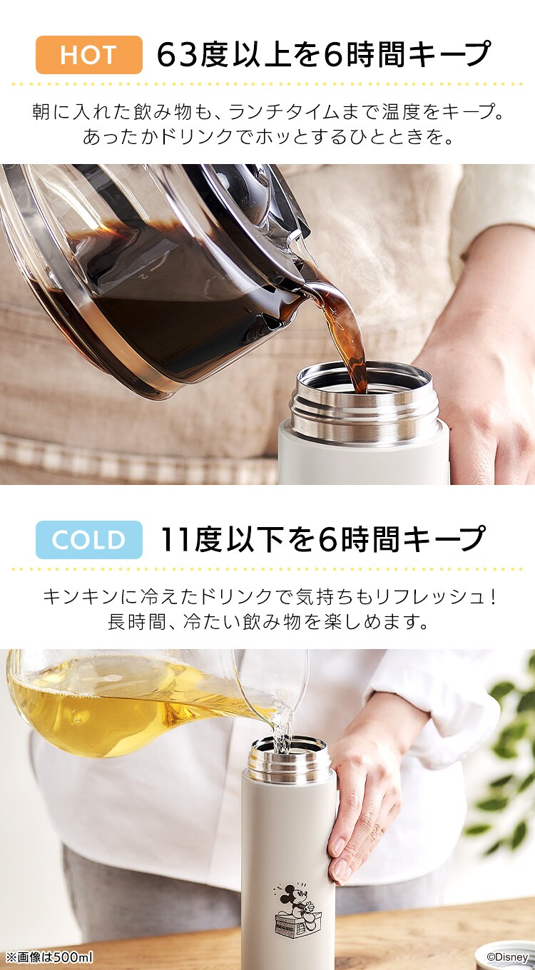 水筒 350ml マグボトル スクリュー ステンレス SBS-350D ドナルド4