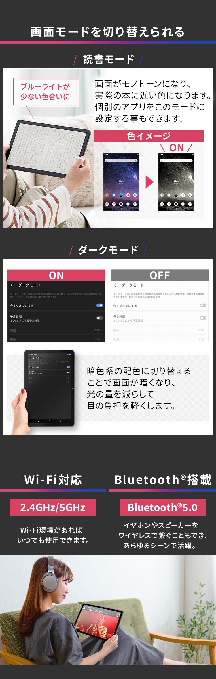 アイリスオーヤマ タブレット TM101F1-GY グレー