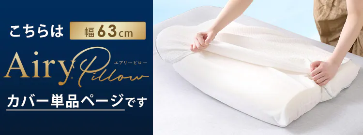 枕カバー エアリーピロー専用 スタンダードタイプ PWC-TKR43630