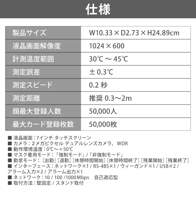 AIサーマルカメラPRO IRC-F1672DX【代引き不可】7