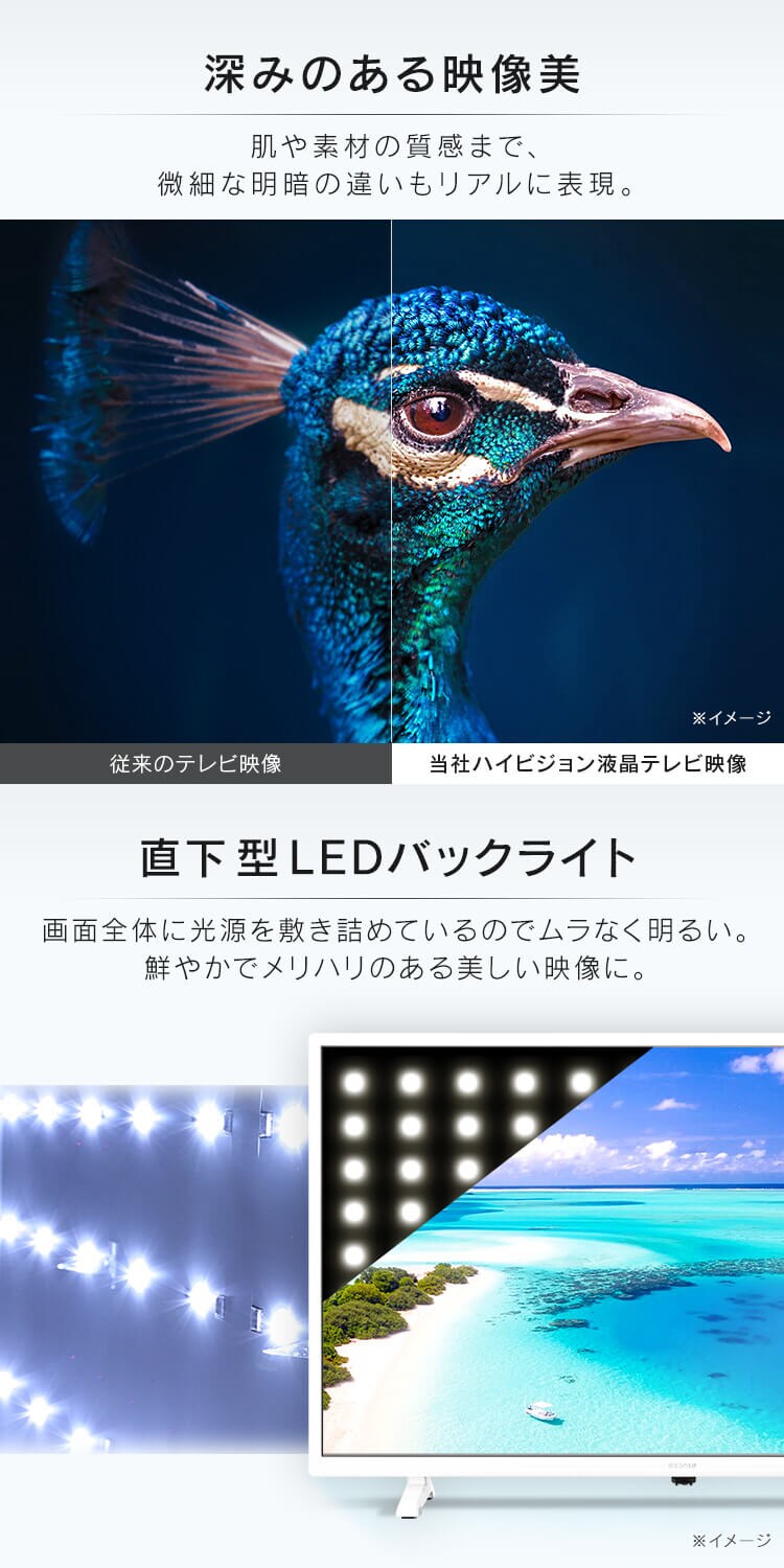 【訳あり】テレビ 32V型 LUCA LT-32D320B3
