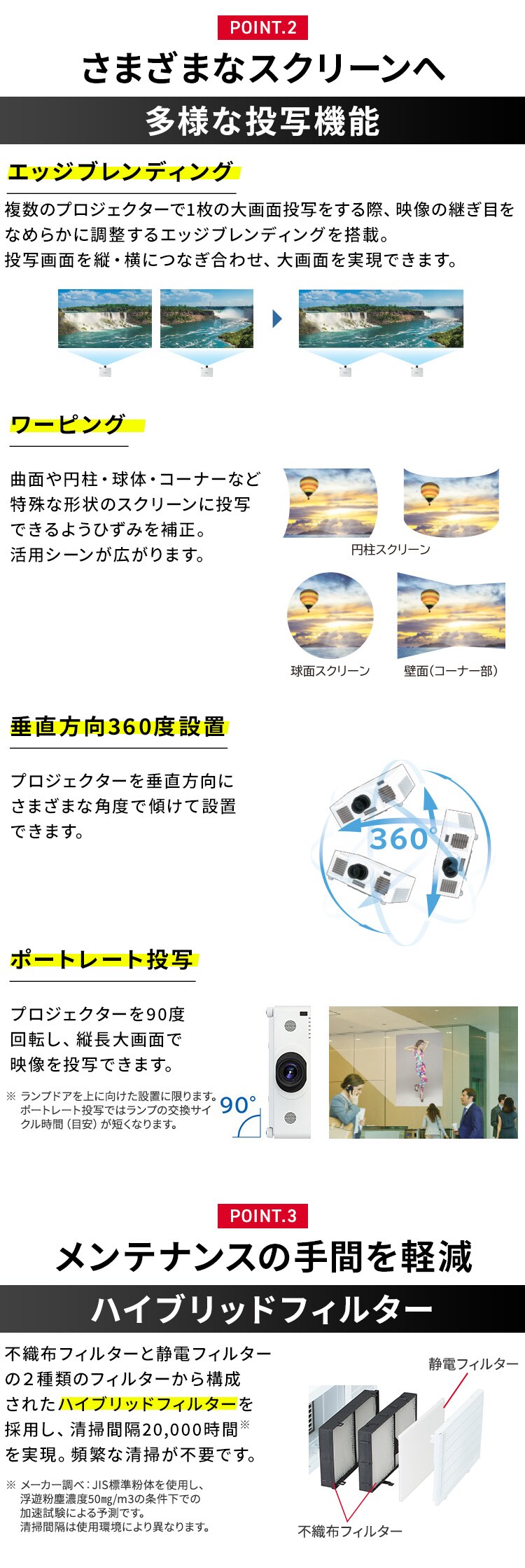 プロジェクターハイエンドタイプ(光源ランプ) MC-WX8651WJ 【代引き不可】2