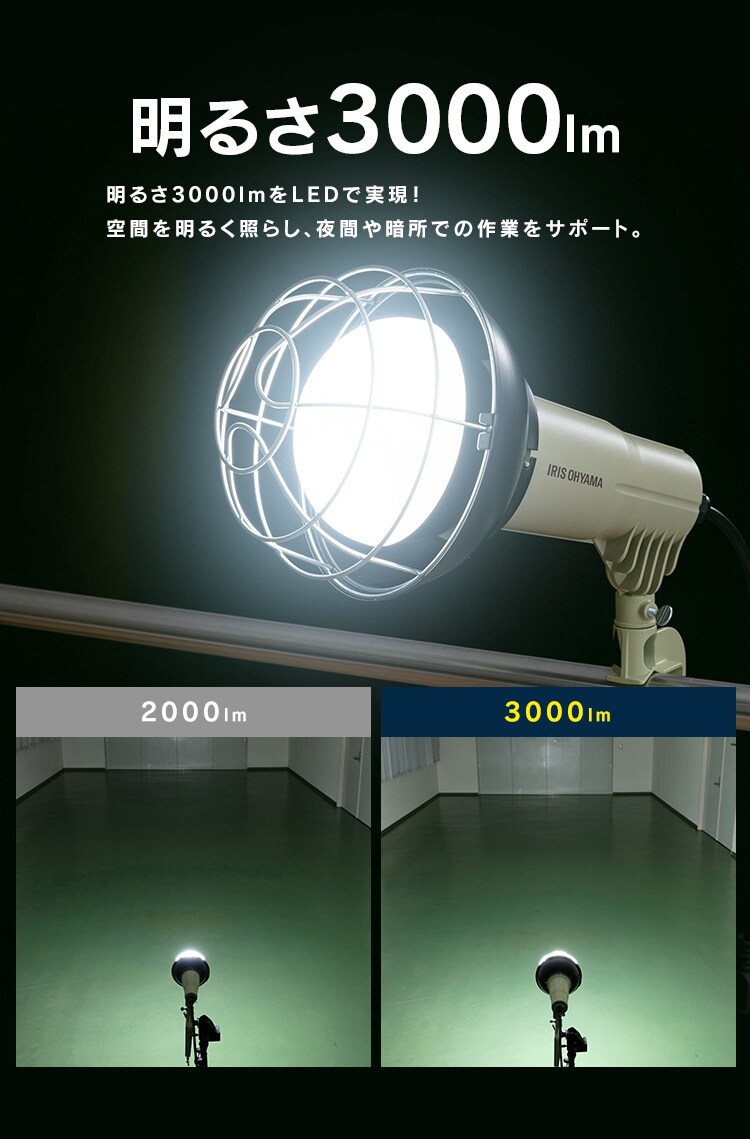 LED電球 投光器用 3000lm LDR25D-H-E39-E1