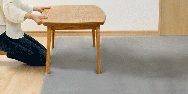 ラグ ラ・クッション 低反発 185×240cm CRTE-1824 モカ 8