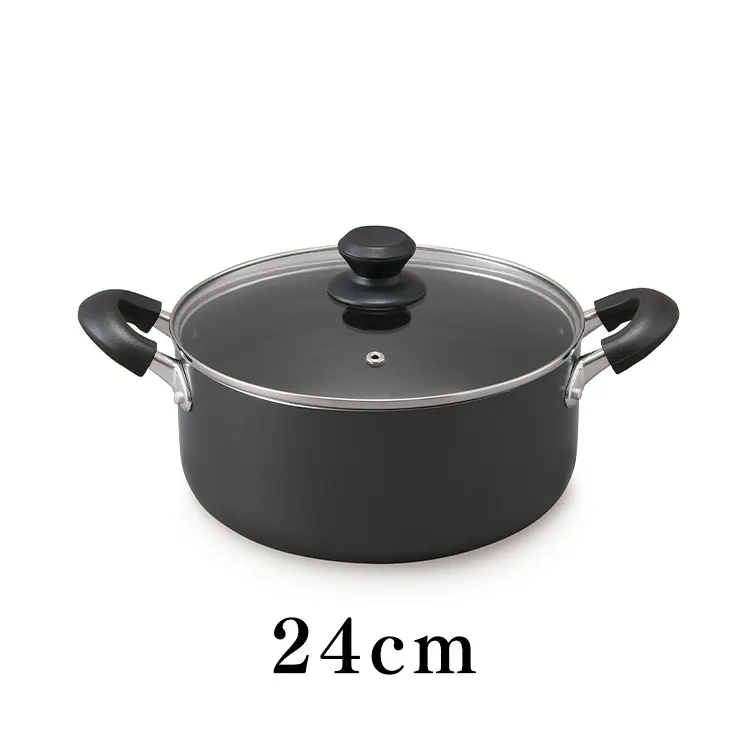 鍋 両手鍋 深型 22cm IH/ガス ダイヤモンドコート DIS-P22D ホワイト9