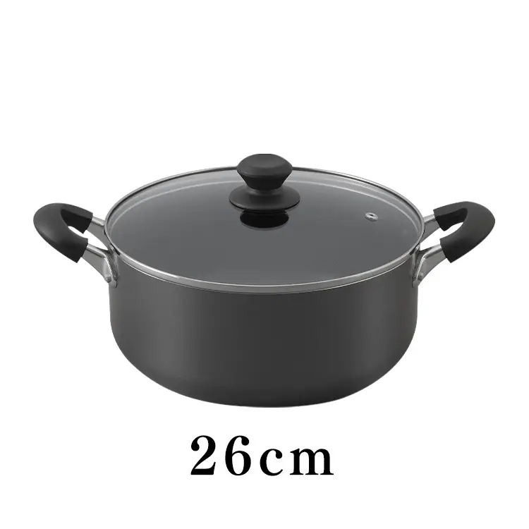 鍋 両手鍋 深型 22cm IH/ガス ダイヤモンドコート DIS-P22D ホワイト10