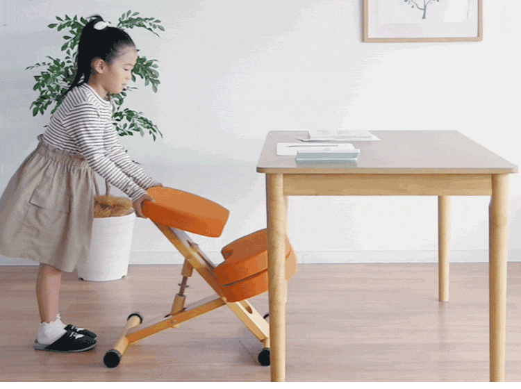 宮武製作所 プロポーションチェア CH-88W ブラック【時間指定不可】【プラザセレクト】【代引き不可】7