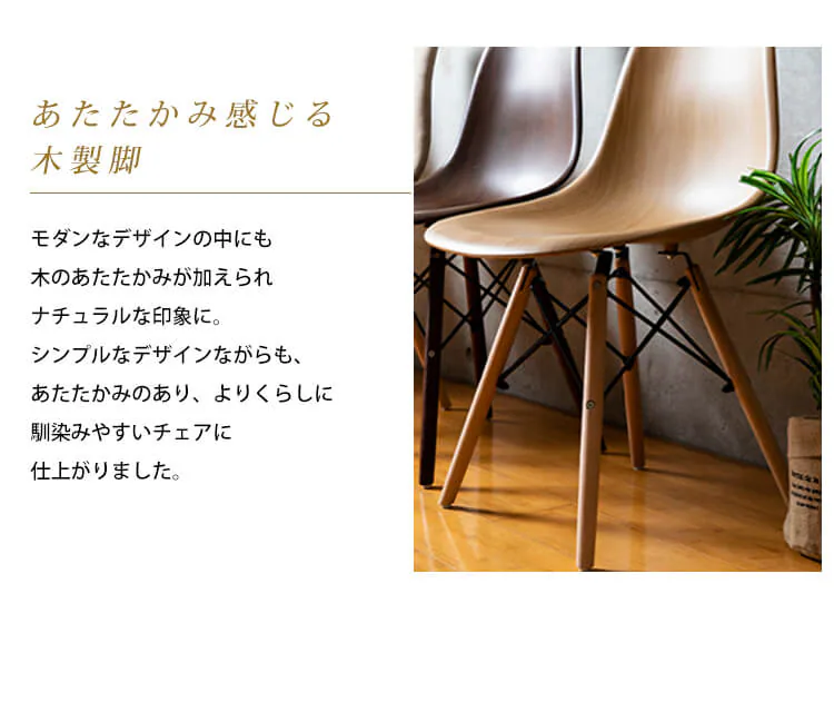 デザインチェア 木脚 PP-623E 全7種【プラザセレクト】3