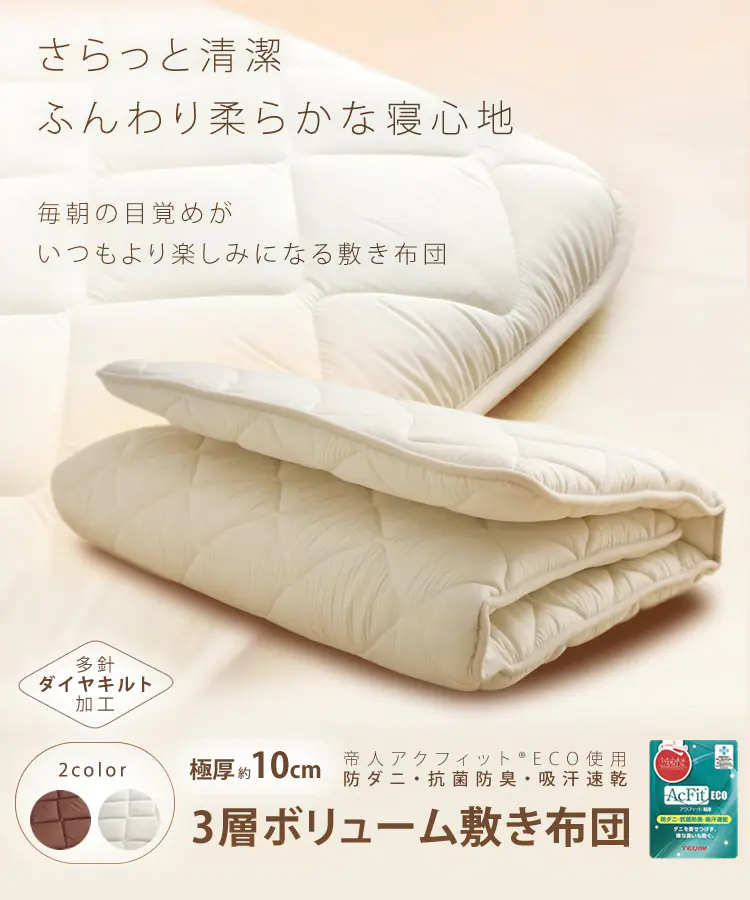 防ダニ敷布団10PS2536AC-6ZMI IV
