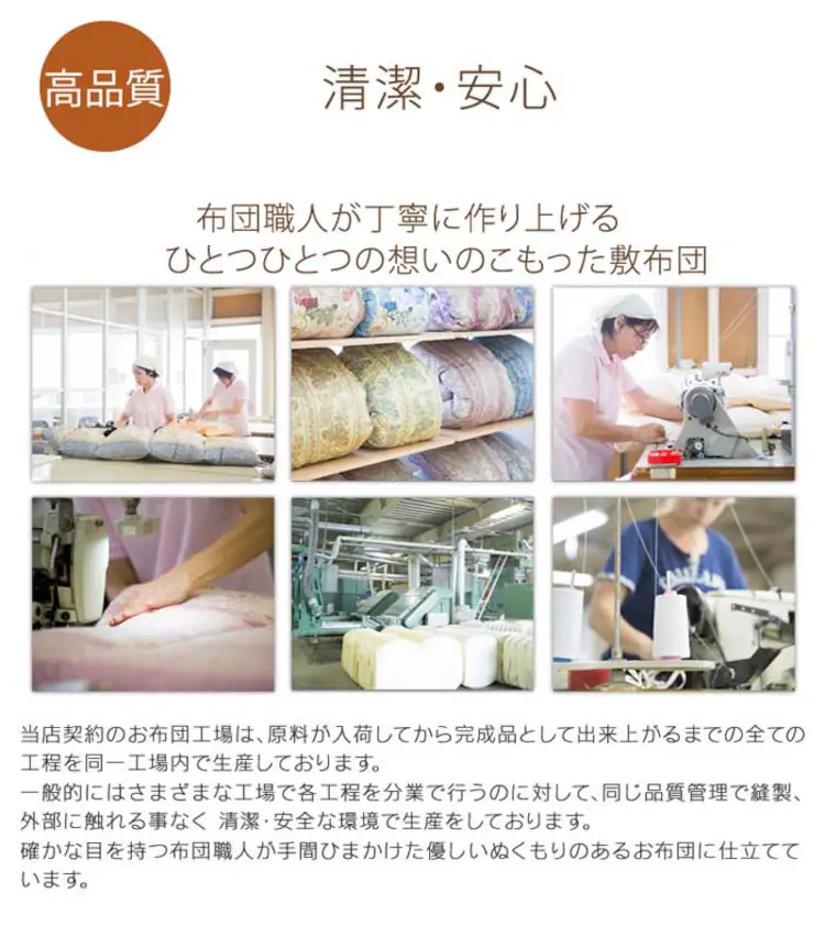 防ダニ敷布団10PS2536AC-6ZMI IV