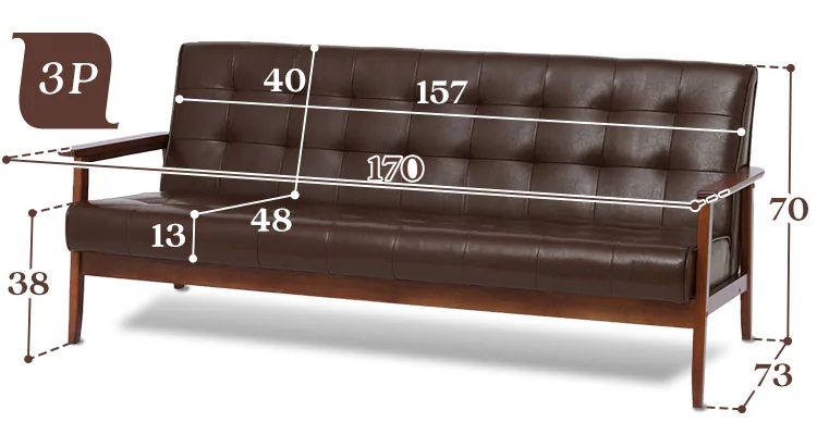 ソファ 1人掛け ファブリックグレー  10