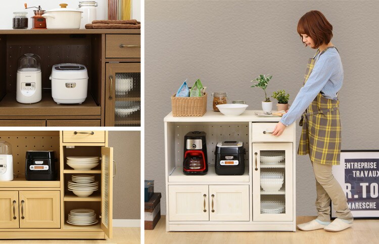 不二貿易 キッチンカウンター 90幅 97439 【プラザセレクト】1