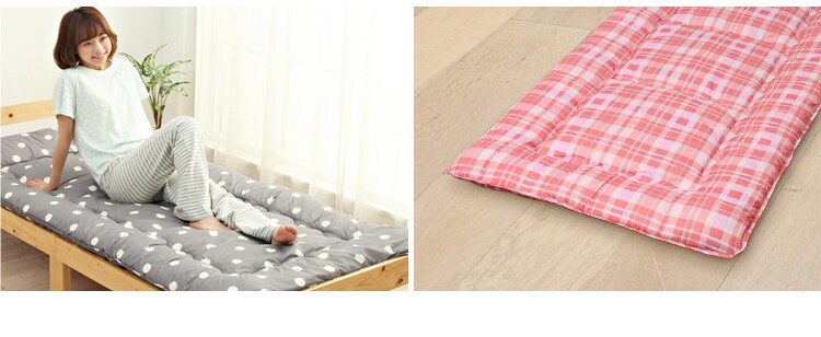 固わた入り敷きふとん 無地ブラウン【プラザセレクト】 9