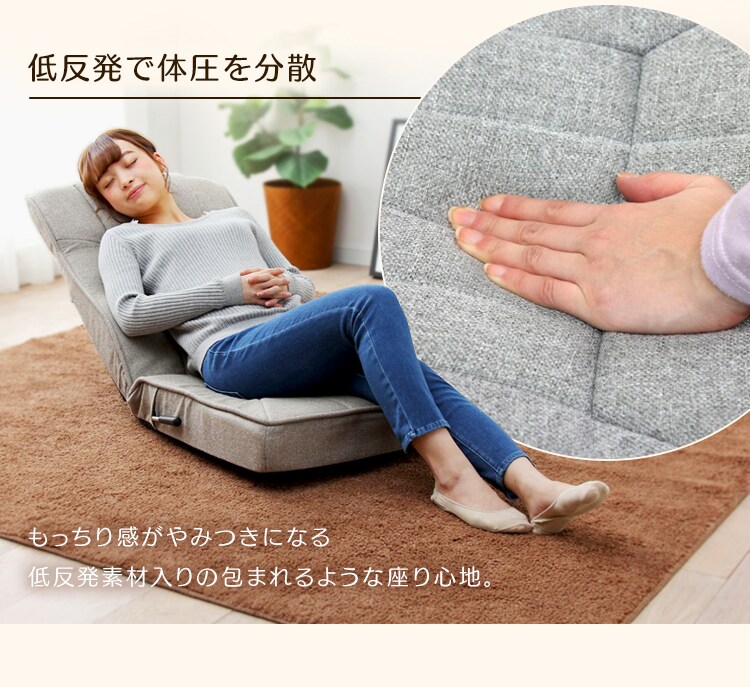 レバー付きハイバック座椅子 IRS048 全4色【プラザセレクト】13