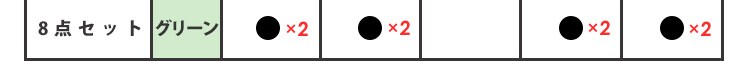 8点セット