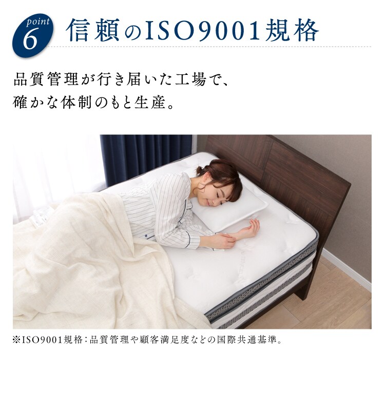 ポイント6・信頼のISO9001規格