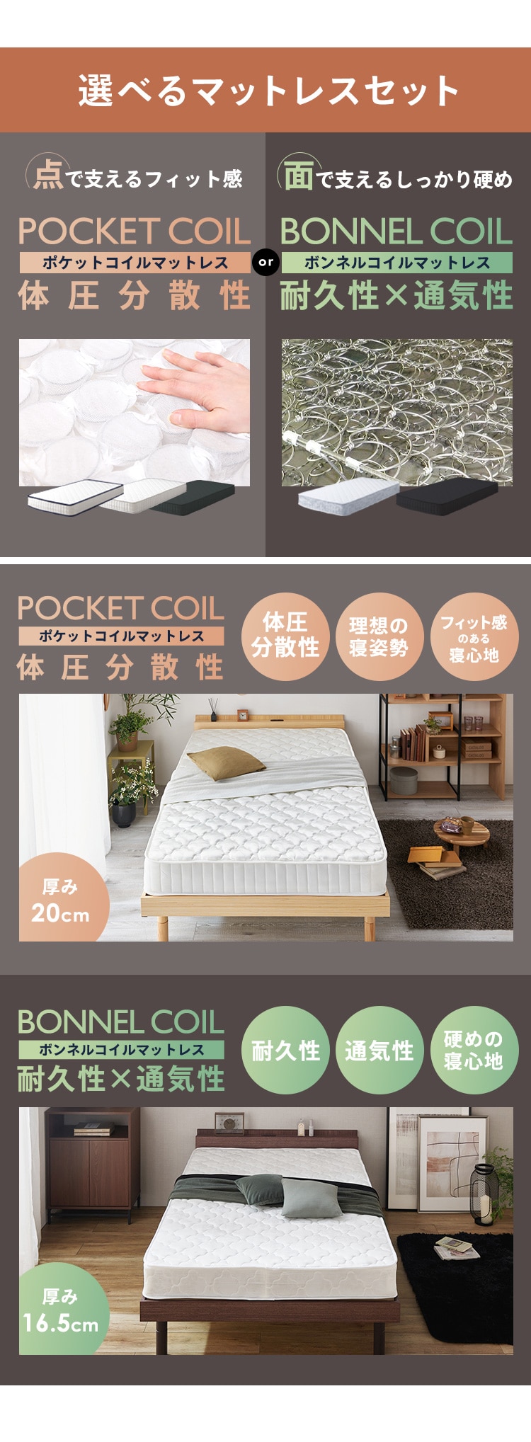 棚コンセント付き ツイン連結すのこファミリーベッド スタンダードポケットコイルマットレス付き ワイドK240(SD×2) 組立設置付 棚コンセント付き ツイン連結すのこファミリーベッド スタンダード