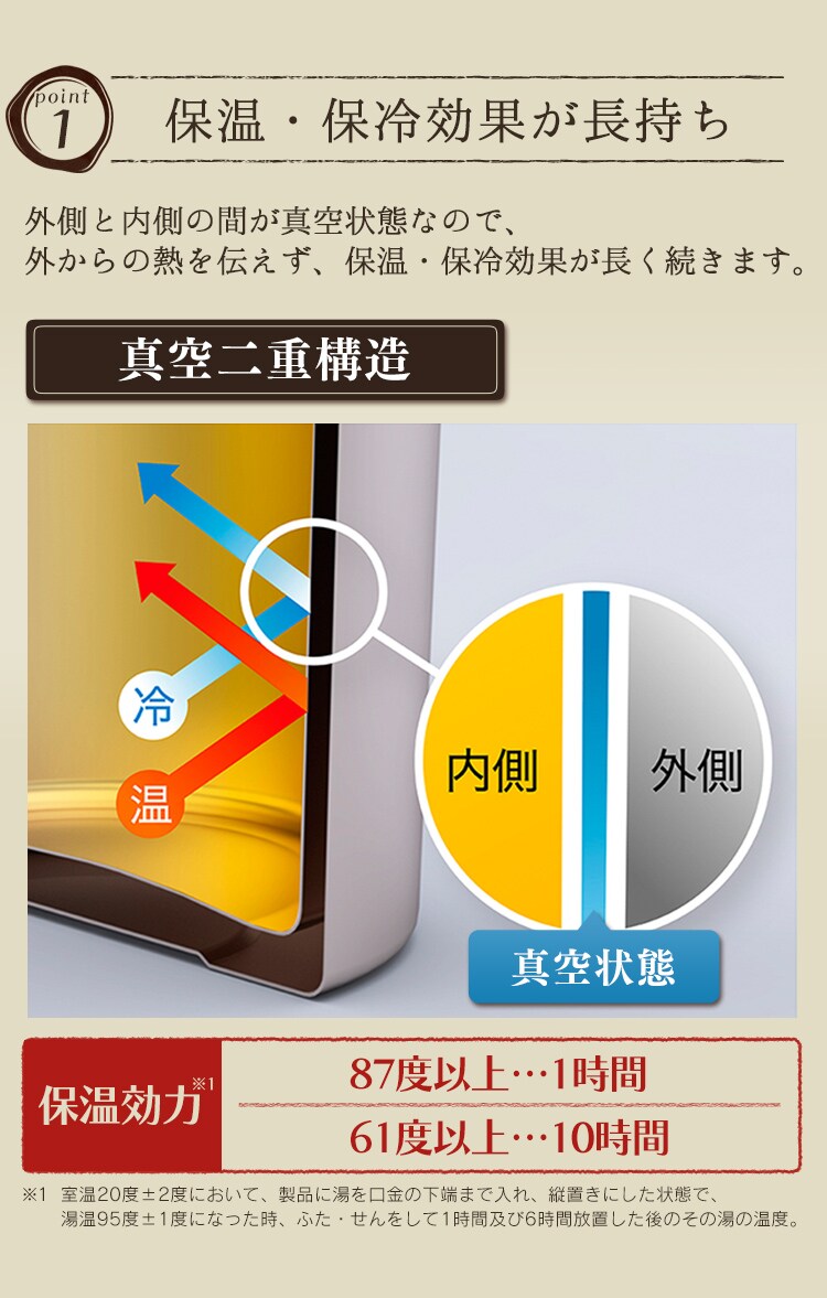 アトラス CURRENT コーヒーサーバー800ml ACS-801 全2色【プラザセレクト】3