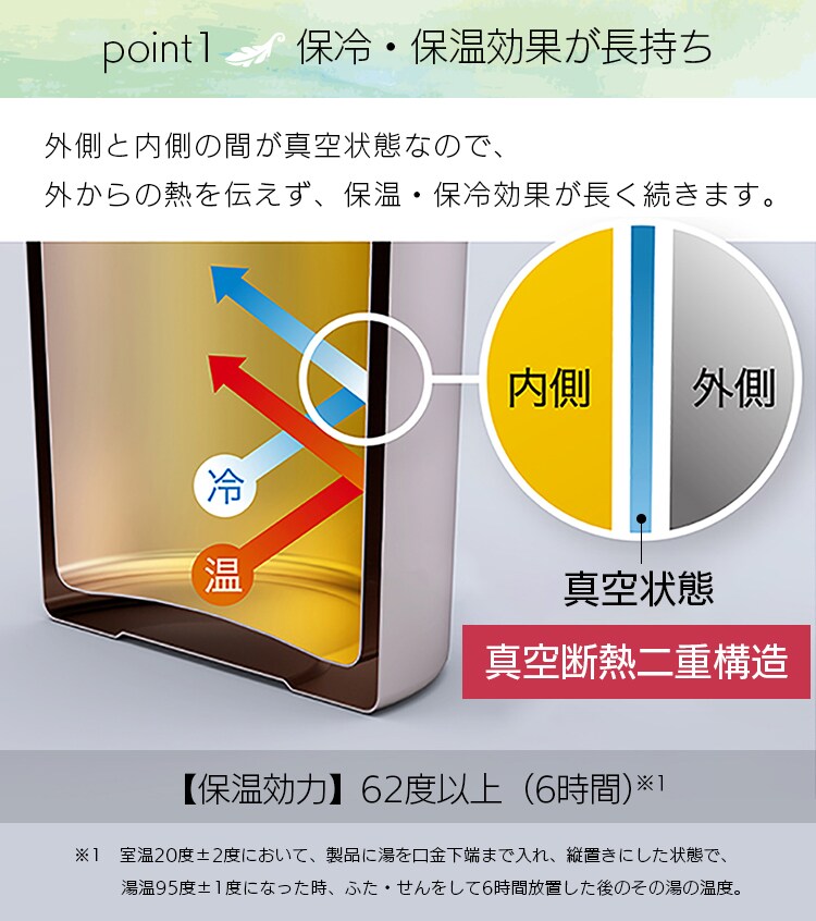 アトラス エアリスト 超軽量ワンタッチマグボトル 350ml ARW-350NV ネイビー4