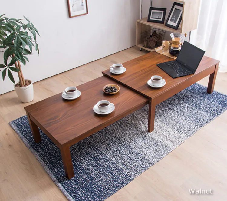 ローテーブル センターテーブル 伸縮 W100-180 RPE100TBL 全3色1