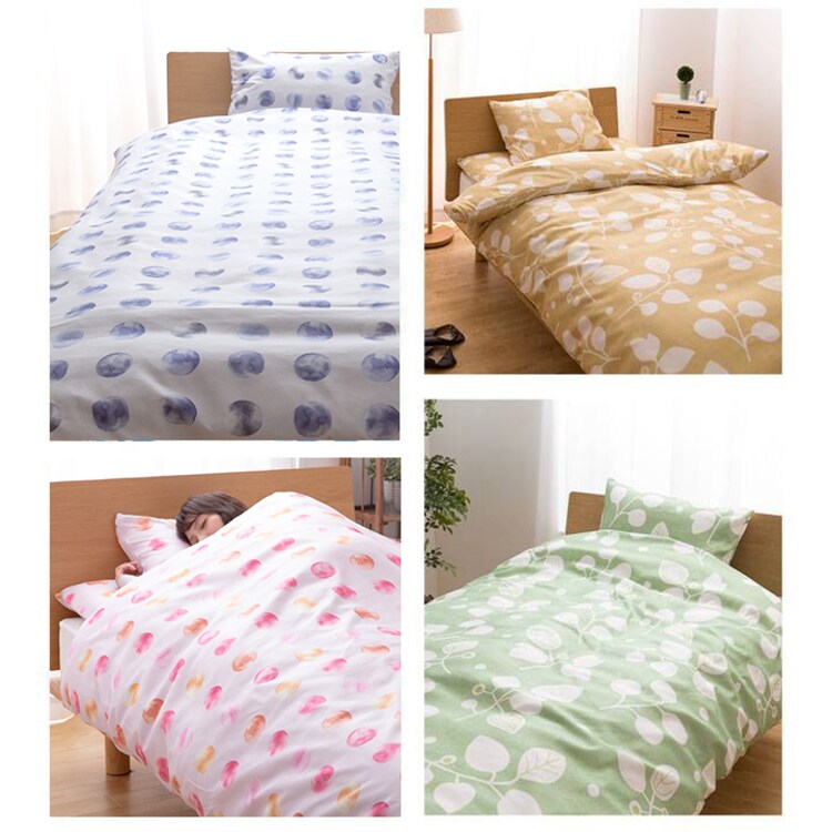 【日本製】ふとん6点セット ストライプ+ エアリーマットレス MAR-S シングル ブラウン2