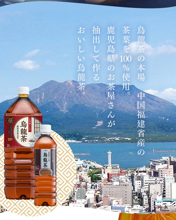 【6本】 LDC お茶屋さんの緑茶 2L 9