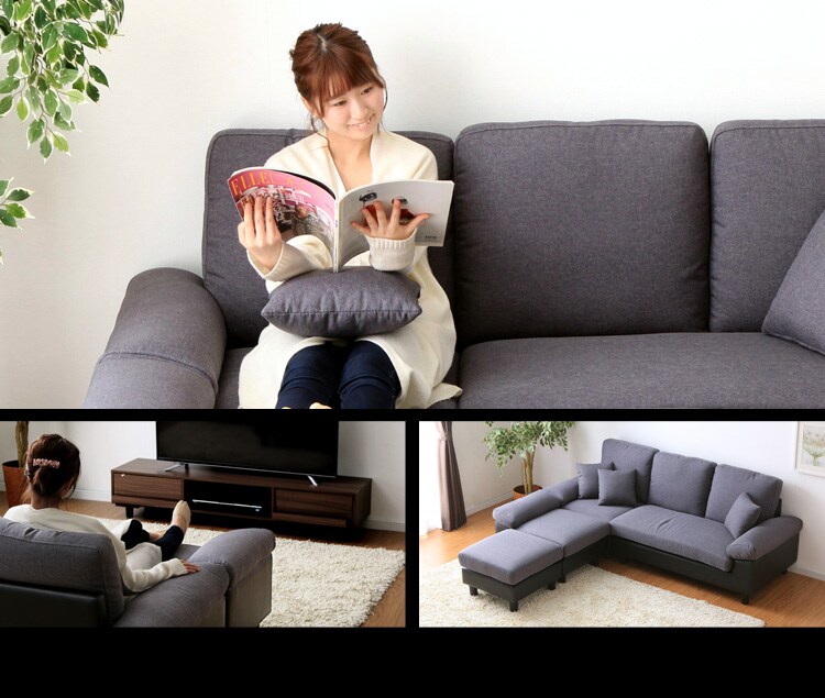 ポケットコイルカウチソファ 41925 全3色【プラザセレクト】22