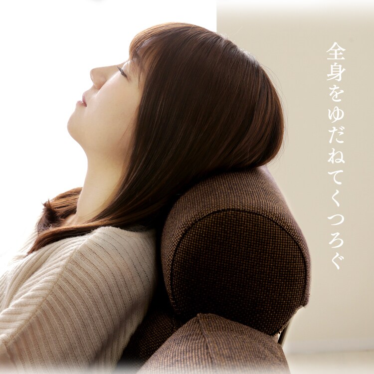 ヘッドレスト付ポケットコイルカウチソファ 41929 全2色【プラザセレクト】1