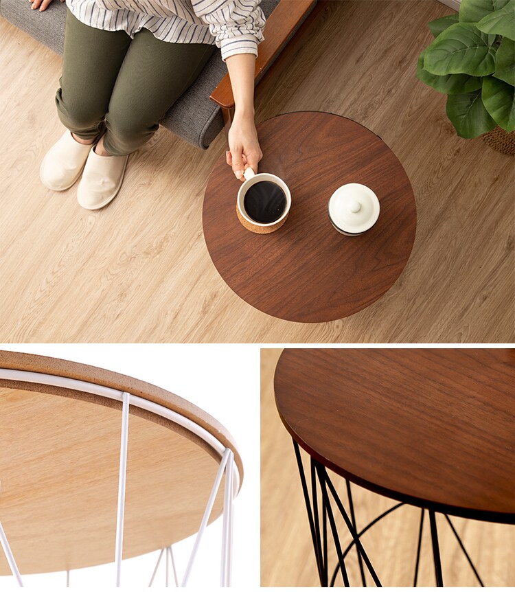 ワイヤースチールテーブル WTL 全2サイズ 全2色【プラザセレクト】2