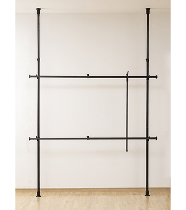 天井つっぱり式 ハンガーラック HR-T1727 全2色【プラザセレクト】4