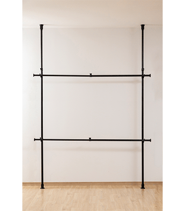 天井つっぱり式 ハンガーラック HR-T1727 全2色【プラザセレクト】8