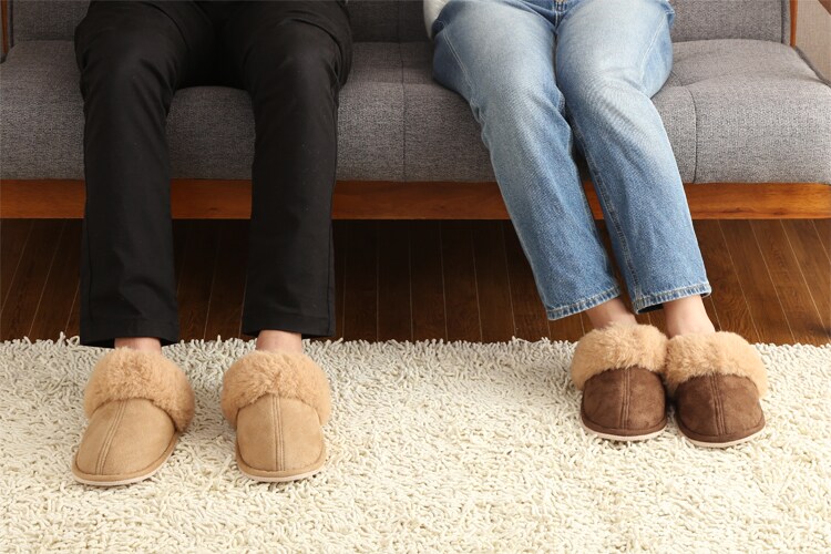 ムートンスリッパ