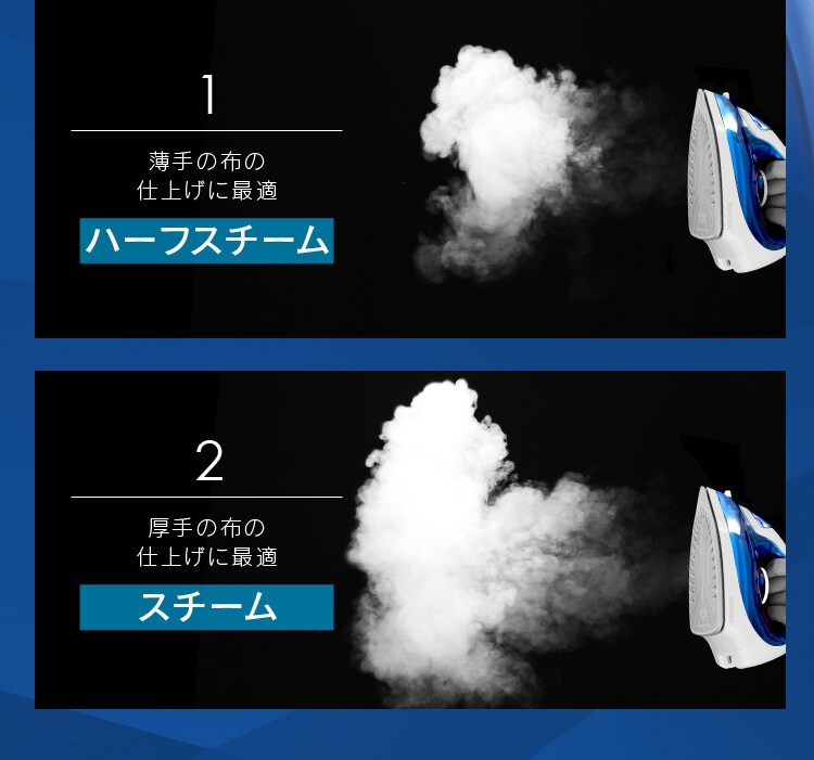 アイロン スチーム コードレス ダイヤモンドセラミックコート SIR-04CLCD-A ブルー11