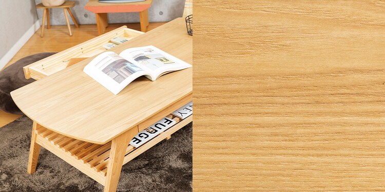 引出付リビングテーブル DLT-1200 【プラザセレクト】9